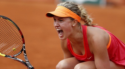 ג´ני בושאר מאושרת (רויטרס) ג´ני בושאר מאושרת (רויטרס)