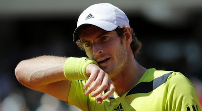 אנדי מארי מתוסכל (רויטרס)