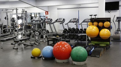 חדר הכושר. גם מזה יוכלו להנות חברי הנבחרת (מערכת ONE) חדר הכושר. גם מזה יוכלו להנות חברי הנבחרת (מערכת ONE)