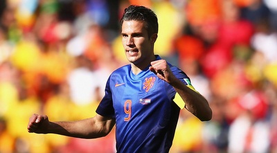 ואן פרסי חוגג (GettyImages) ואן פרסי חוגג (GettyImages)