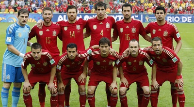 שחקני נבחרת ספרד (רויטרס)