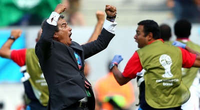 פינטו חוגג את השער הראשון (GettyImages) פינטו חוגג את השער הראשון (GettyImages)