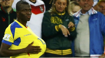 אנר ולנסיה. כבש את כל השערים של אקוודור במונדיאל (רויטרס)