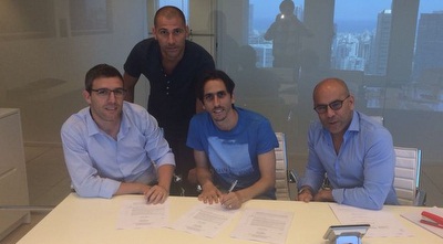 יוסי בניון עם אודי שוכוטוביץ´, אבי נמני וגיא פרימור (nim group) (מערכת ONE)