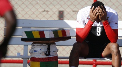 קווין פרינס בואטנג באימון (רויטרס)