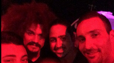 קרליטו וכריס מאסטרס עם אלירן אביטל בישראל (מערכת ONE)