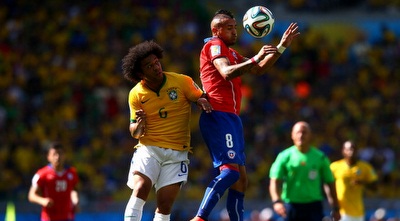 מרסלו מול וידאל (GettyImages)