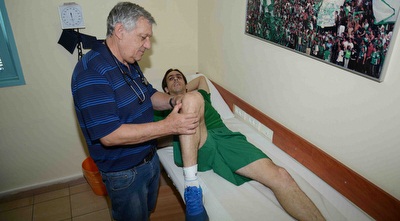 יוסי בניון. עדיין פצוע, יחזור לאימונים מחר