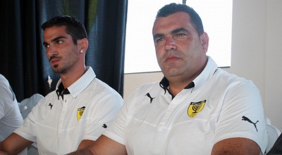 מנחם קורצקי ואופיר קריאף (משה חרמון)