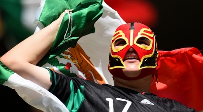 אוהד נבחרת מקסיקו (GettyImages) אוהד נבחרת מקסיקו (GettyImages)