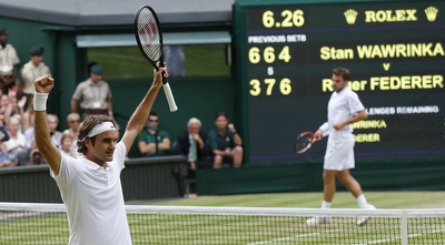 פדרר חוגג (רויטרס) פדרר חוגג (רויטרס)