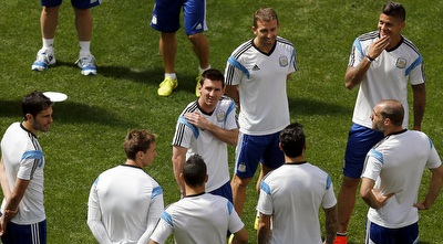 אימון ארגנטינה (רויטרס)