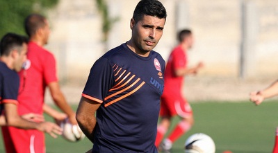 חיים סילבס באימון הפועל רעננה (רדאד ג´בארה) חיים סילבס באימון הפועל רעננה (רדאד ג´בארה)