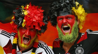 אוהדי נבחרת גרמניה (רויטרס)