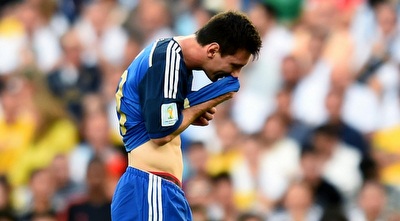 מסי במהלך הגמר (GettyImages)