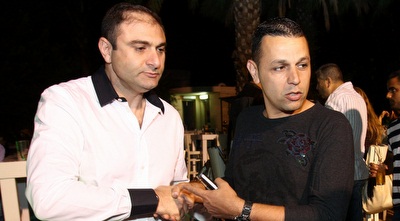 ניצן שירזי עם שינו זוארץ (ניר בוקסנבוים)