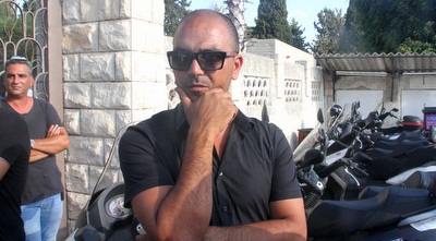 חיים רביבו הגיע ללוות את ניצן שירזי בדרכו האחרונה (רדאד ג&acute;בארה)