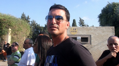 שלומי דורה הגיע לחלוק כבוד אחרון לניצן שירזי (רדאד ג&acute;בארה)