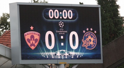 לוח התוצאות (הפייסבוק של מכבי) (מערכת ONE)