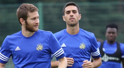 ייני וערן זהבי באימון מכבי (מערכת ONE)