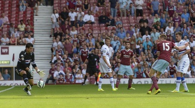 ווסטהאם עם ניצחון דרמטי מאוד על סמפדוריה (טוויטר)