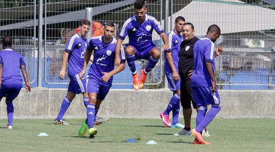 הנבחרת הצעירה מתאמנת בשפיים (יניב גונן)