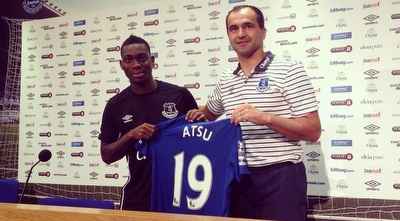 כריסטיאן אטסו מוצג באברטון כריסטיאן אטסו מוצג באברטון