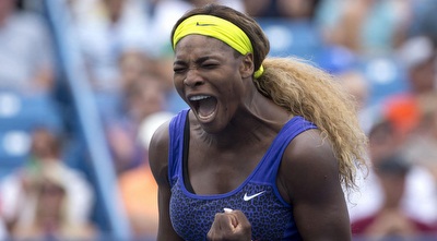 סרינה חוגגת (רויטרס)