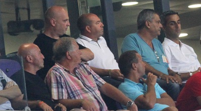 אייל ברקוביץ´ ביציע (רדאד ג´בארה)