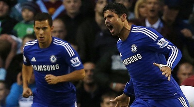 דייגו קוסטה חוגג. פתיחה חלומית לחלוץ (רויטרס)