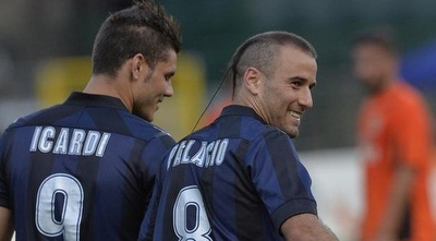 איקרדי ופלאסיו מוליכים את ההתקפה של אינטר איקרדי ופלאסיו מוליכים את ההתקפה של אינטר