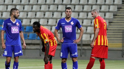 דובב גבאי וארבייטמן מחכים בהתקפה (חגי ניזרי)