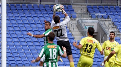 מתן זלמנוביץ. במדי קבוצת הנוער של מכבי נתניה´ (משה חרמון)