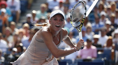 קרולין ווזניאקי. גמר שני באליפות (רויטרס) קרולין ווזניאקי. גמר שני באליפות (רויטרס)