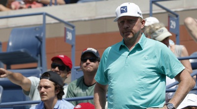 מאמנו של נובאק ג´וקוביץ´, בוריס בקר (רויטרס) מאמנו של נובאק ג´וקוביץ´, בוריס בקר (רויטרס)