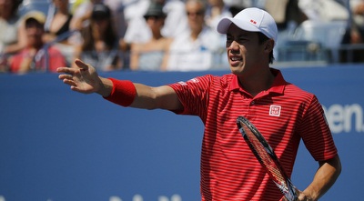 קאי נישיקורי מתלונן (רויטרס) קאי נישיקורי מתלונן (רויטרס)