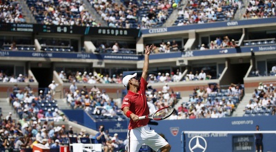 קאי נישיקורי מגיש (רויטרס) קאי נישיקורי מגיש (רויטרס)