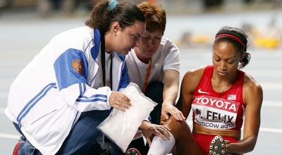 אצנית פצועה (רויטרס)