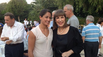 לימור לבנת וירדן ג´רבי (לירון שרון) לימור לבנת וירדן ג´רבי (לירון שרון)