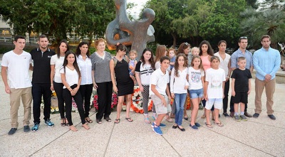 טקס אזכרה לחללי מינכן (הוועד האולימפי) טקס אזכרה לחללי מינכן (הוועד האולימפי)