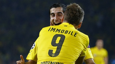 אימובילה חוגג עם מיקיטריאן (רויטרס)