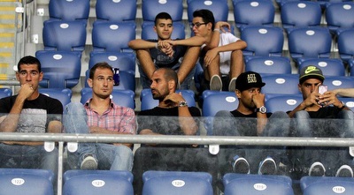 זהבי, יצחקי, אלברמן, גארסיה וטיבי. קיבלו מנוחה מפאקו (יניב גונן) זהבי, יצחקי, אלברמן, גארסיה וטיבי. קיבלו מנוחה מפאקו (יניב גונן)