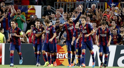 ברלצונה חוגגת (רויטרס)