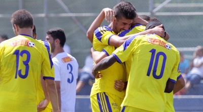 מכבי ת&qout;א חוגגת (יניב גונן)