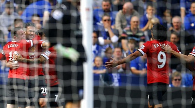 פלקאו מגיע לחגוג עם ואן פרסי (רויטרס)