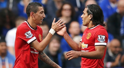 די מריה חוגג עם פלקאו (רויטרס)