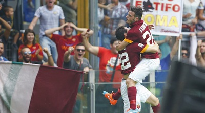 דסטרו ופלורנצי חוגגים (רויטרס) דסטרו ופלורנצי חוגגים (רויטרס)