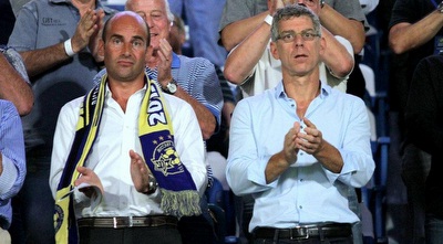 מיץ´ גולדהאר ומרטין ביין. מקצוענות (יניב גונן) מיץ´ גולדהאר ומרטין ביין. מקצוענות (יניב גונן)