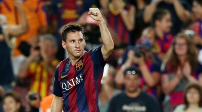 ליאו מסי חוגג שבוע פשוט נהדר