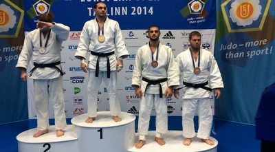 מיסטלוב ופלצוק על הפודיום (איגוד הג´ודו) (מערכת ONE)